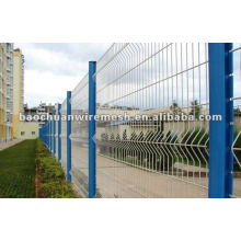 triangle bends fence/wavy fencing wire mesh